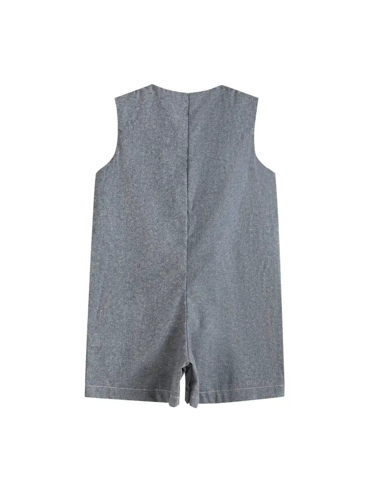 Gray Construction Shortalls