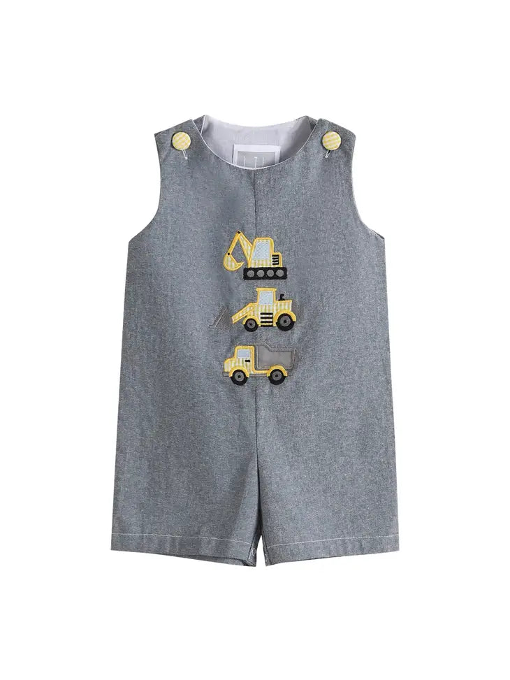 Gray Construction Shortalls